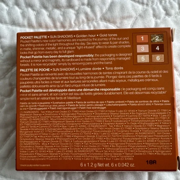 SEPHORA COLLECTION Mini Pocket Sun Eyeshadow Palettes | Brand New, Never used - Picture 3 of 3